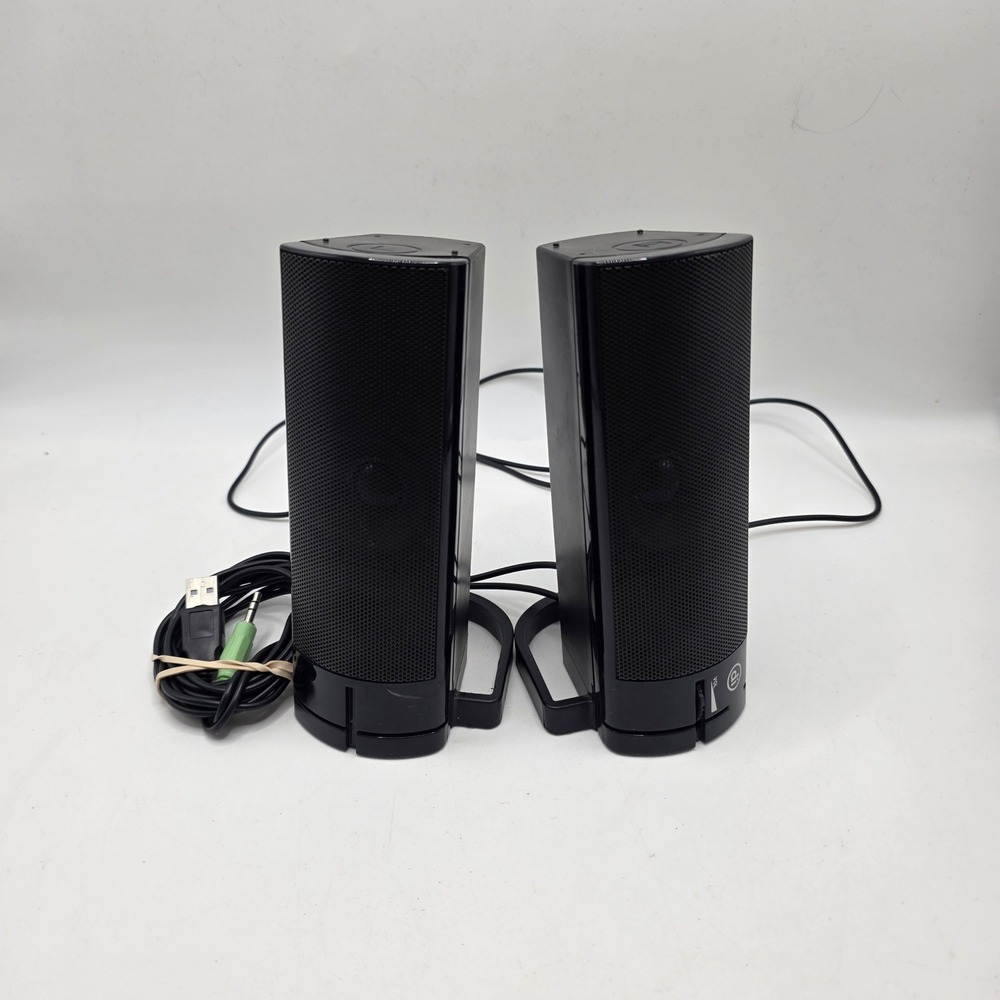Digital Innovations Computer Speakers Unisex Black USB Powered Desktop PC